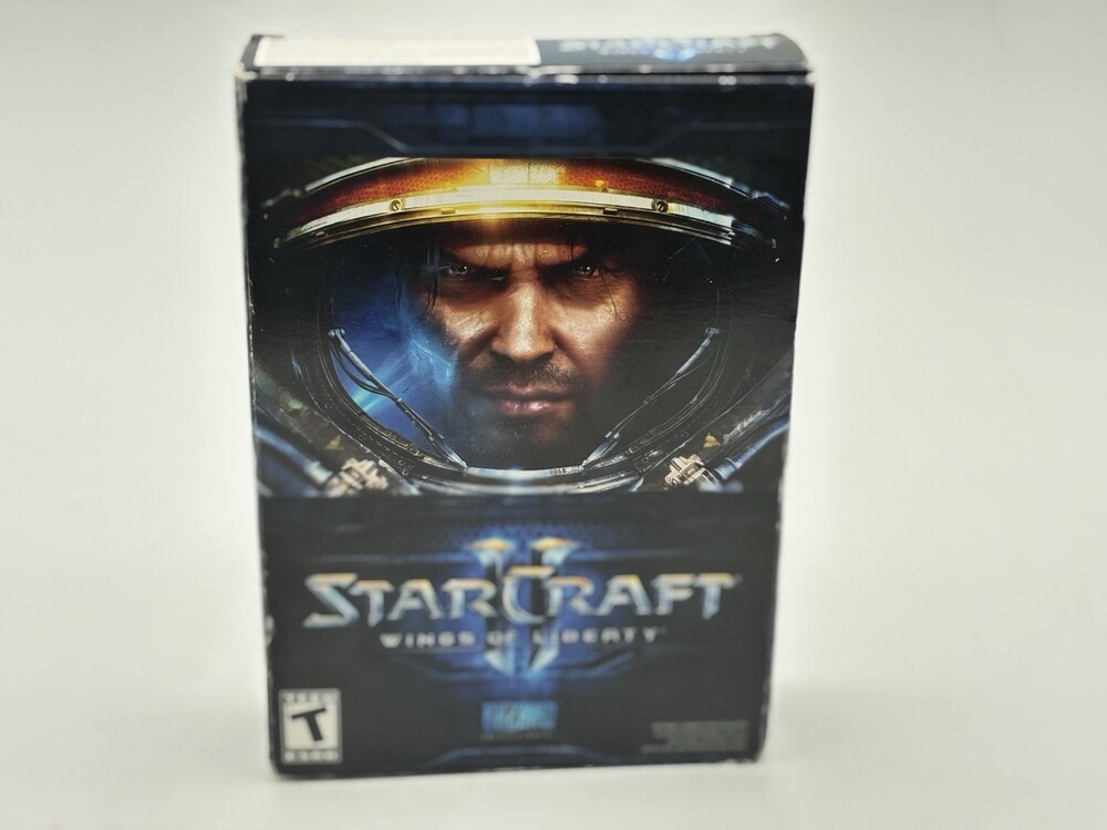 StarCraft II Wings of Liberty PC/Mac Blizzard 2010 NEW Factory Sealed Big Box